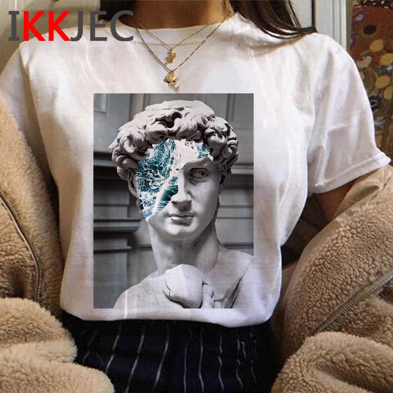 Футболка женская с принтом «Микеланджело», эстетическая одежда для пар, топ с графическим принтом в стиле Харадзюку, 2021
Футболка женская с принтом «Микеланджело», эстетическая одежда для пар, топ с графическим принтом в стиле Харадзюку, 2021