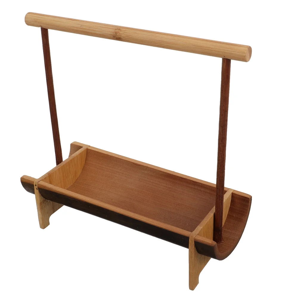 1Pc Handheld Dessert Snack Basket Portable Fruit Basket Food Holder Light Brown 
1Pc Handheld Dessert Snack Basket Portable Fruit Basket Food Holder Light Brown