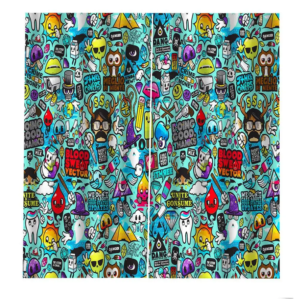 D Window Curtain Dinosaur print Luxury Blackout For Living Room blue animal curtain letter curtains 
D Window Curtain Dinosaur print Luxury Blackout For Living Room blue animal curtain letter curtains