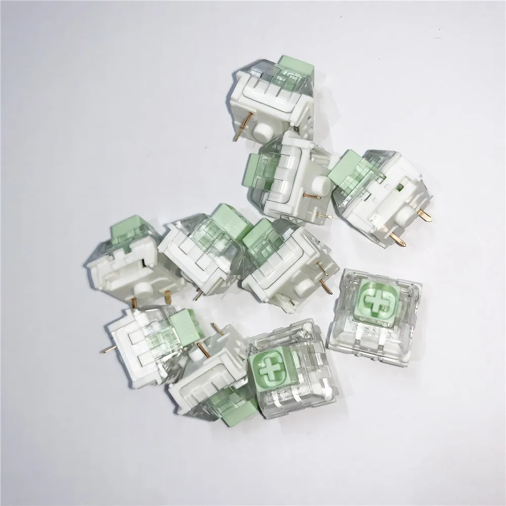Kailh коробка SMD переключатели без звука белый красный коричневый цвет 5 Pin с