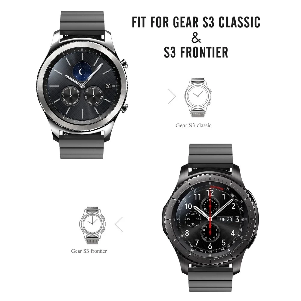 20mm 22mm Metal Watchband For Huawei Watch GT2 Bracelet For Samsung Galaxy 46mm Gear S3 Wrist Band Strap Amazfit 2 Quick install
20mm 22mm Metal Watchband For Huawei Watch GT2 Bracelet For Samsung Galaxy 46mm Gear S3 Wrist Band Strap Amazfit 2 Quick install