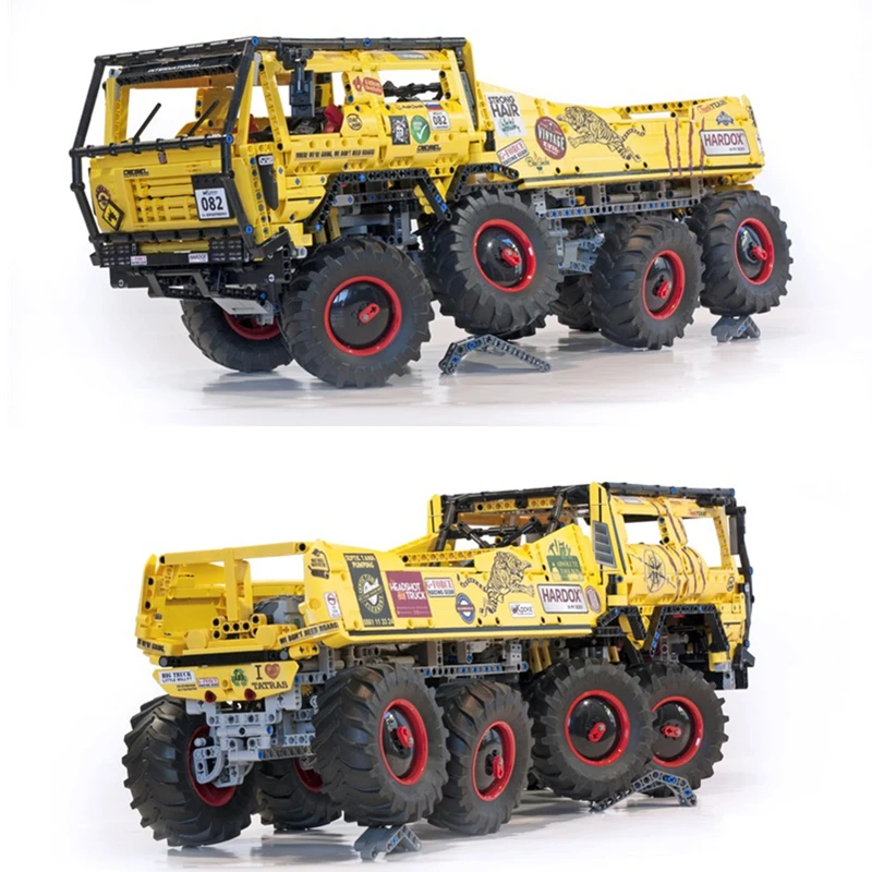 Moc Bricks Super Race Truck Kits High-tech Building Blocks Off-road 8x8 Vehicle Assemble Model Accessory Construction Toys Gifts
Moc Bricks Super Race Truck Kits High-tech Building Blocks Off-road 8x8 Vehicle Assemble Model Accessory Construction Toys Gifts