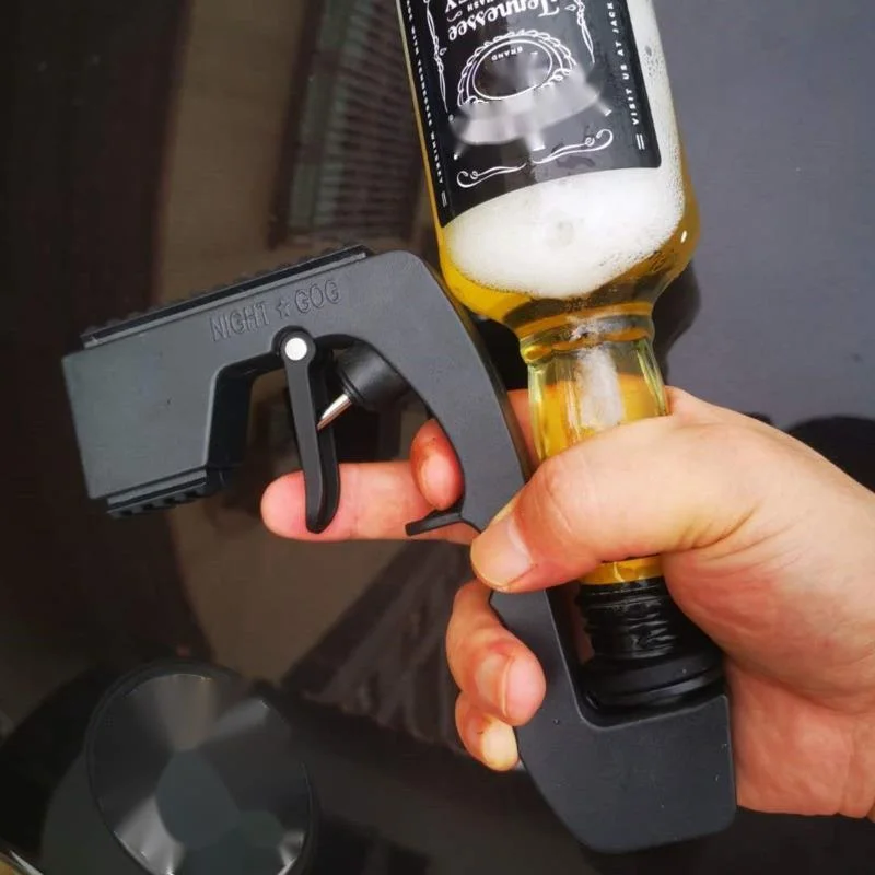 Champagne Wine Sprayer Gun Beer Alcohol Bottle Alloy Sprayer Night Club Wedding Celebration Party Event Supplies 
Champagne Wine Sprayer Gun Beer Alcohol Bottle Alloy Sprayer Night Club Wedding Celebration Party Event Supplies