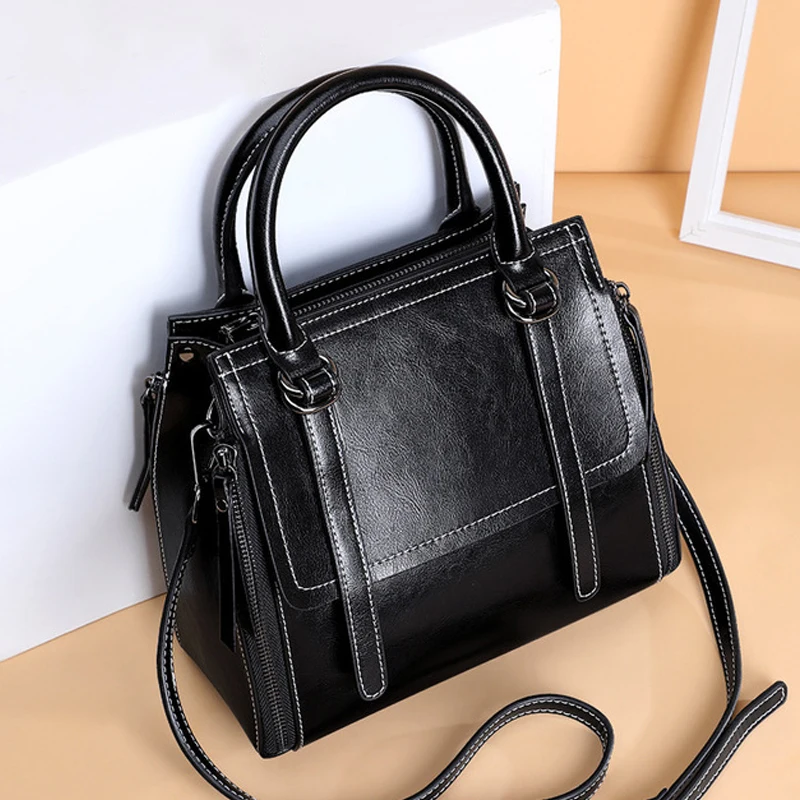 Vintage Women Shoulder Bag Female casual Totes Bag Leather Female Handbags Luxury messenger bag High Quality Big Crossbody bag
Vintage Women Shoulder Bag Female casual Totes Bag Leather Female Handbags Luxury messenger bag High Quality Big Crossbody bag