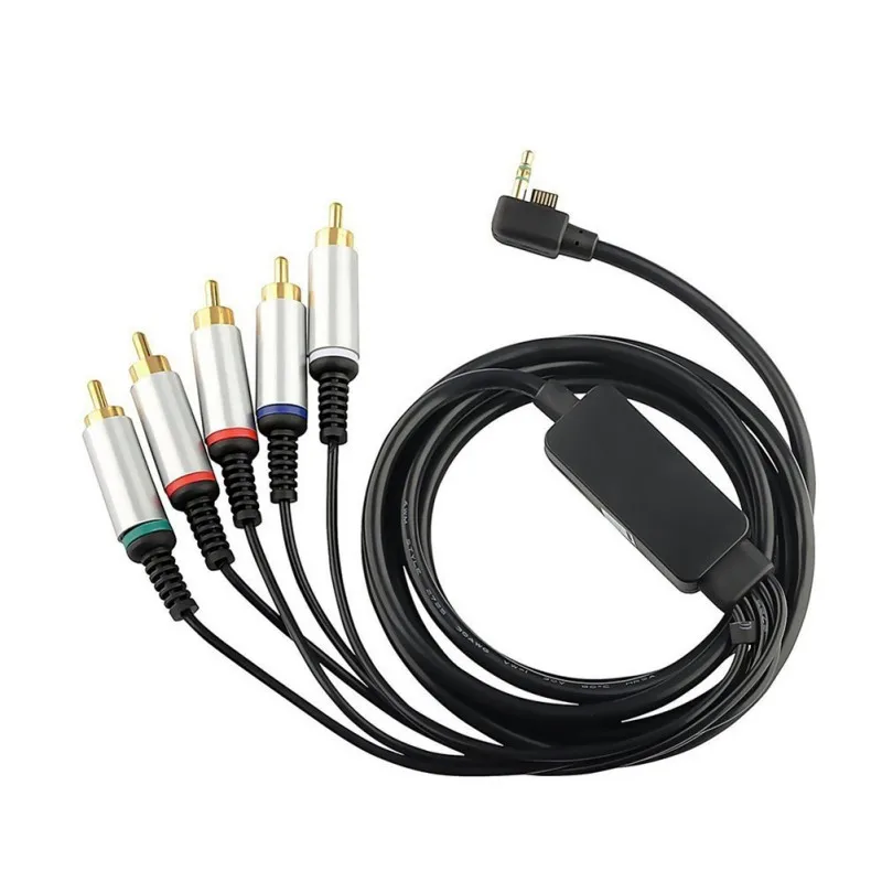 

6 футов Аудио Видео AV кабель для RCA удлинитель композитный кабель для передачи Данных AV адаптер для ТВ монитора для Sony PSP 1000/2000/3000 проводной