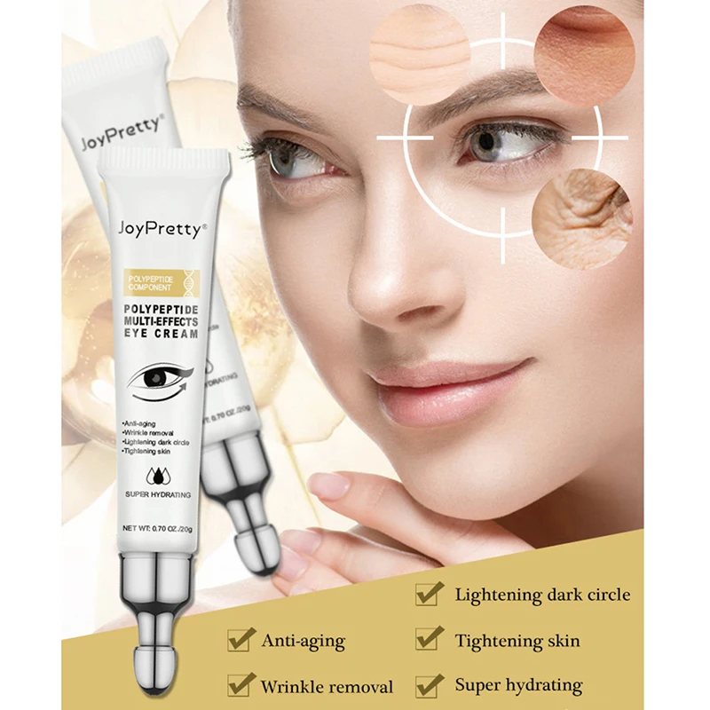 Пептидный коллагеновый крем для глаз против морщин, удаление мешков под глазами, припухлости, темных кругов
Пептидный коллагеновый крем для глаз против морщин, удаление мешков под глазами, припухлости, темных кругов