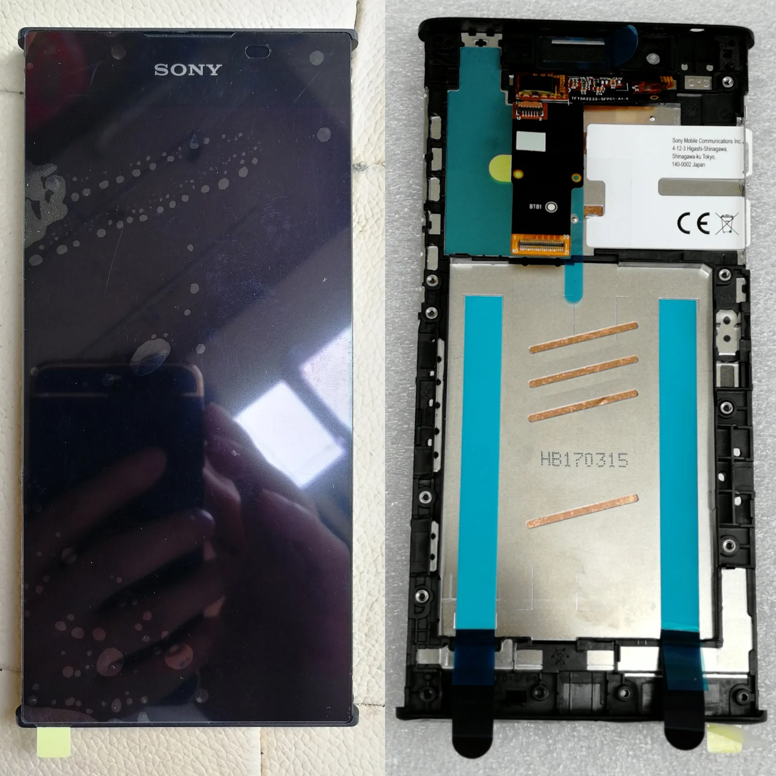 OEM для Sony Xperia L1 G3311 G3312 G3313 5 "ЖК дисплей с сенсорным экраном и дигитайзером|Экраны