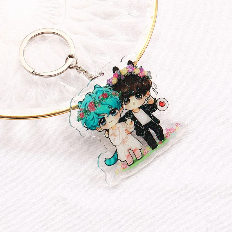 Kpop Bangtan Boys Cute Cartoon Acrylic Keychain Key Chain Accessories Key Ring Keyring Double Sides Transparent Gift
Kpop Bangtan Boys Cute Cartoon Acrylic Keychain Key Chain Accessories Key Ring Keyring Double Sides Transparent Gift