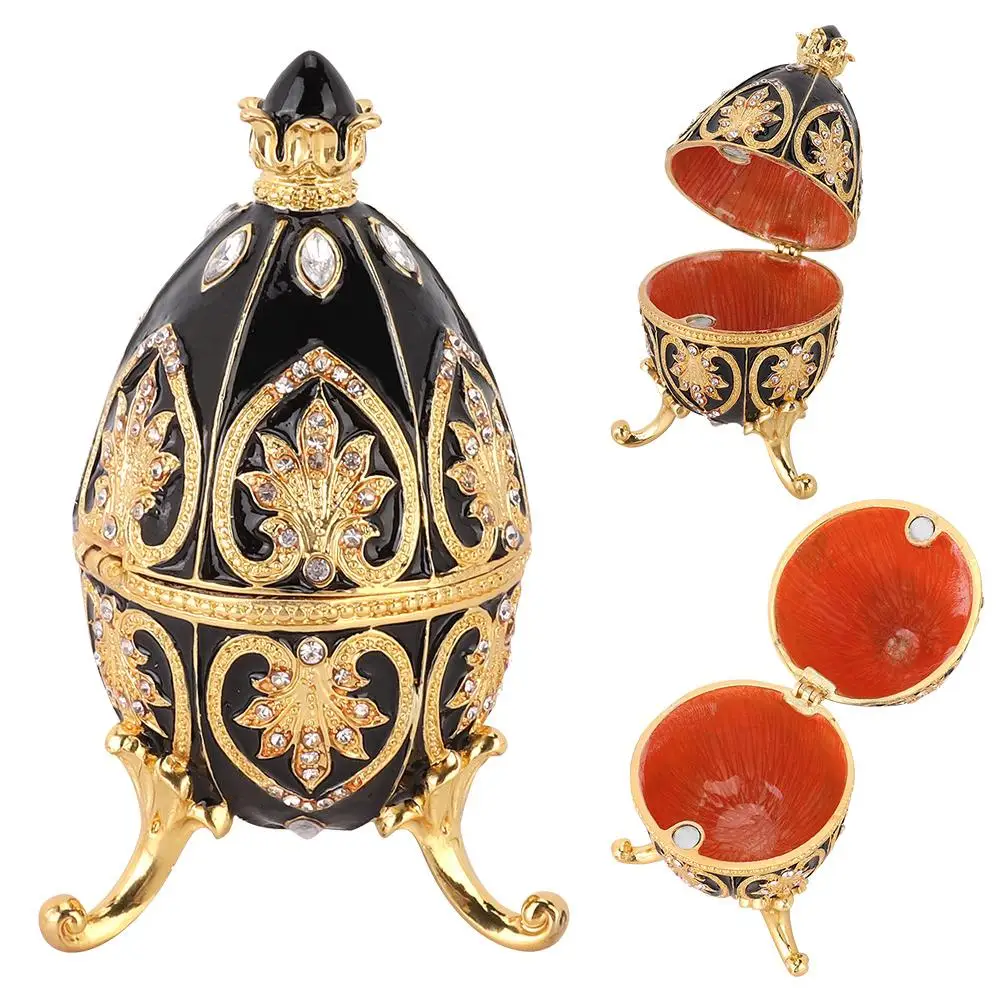 Exquisite Easter Egg Metal Box Ornament Egg Ornament Jewelry Box Storage Easter Egg Metal Craft Easter Decor For Home
Exquisite Easter Egg Metal Box Ornament Egg Ornament Jewelry Box Storage Easter Egg Metal Craft Easter Decor For Home