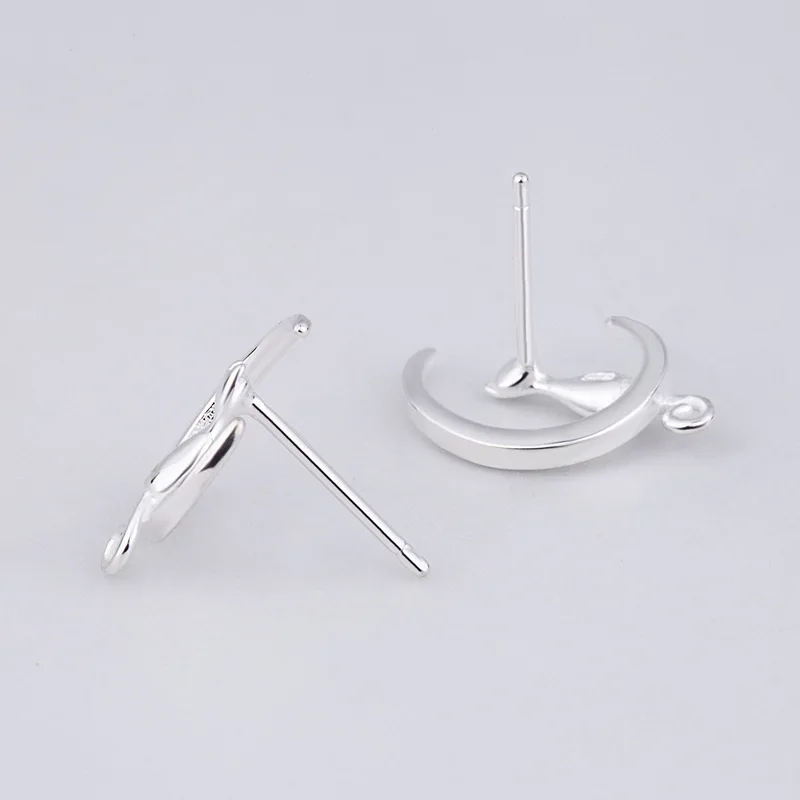 925 Sterling Silver New Fashion Cat On The Moon Design Stud Earrings For Women Handmade Ear Jewelry
925 Sterling Silver New Fashion Cat On The Moon Design Stud Earrings For Women Handmade Ear Jewelry