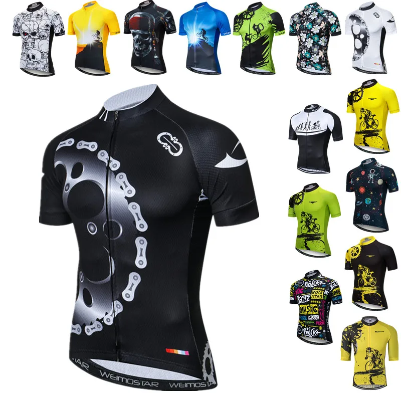 Футболка Weimostar Мужская велосипедная, черная профессиональная рубашка с коротким рукавом, одежда для езды на велосипеде, летняя одежда 
Футболка Weimostar Мужская велосипедная, черная профессиональная рубашка с коротким рукавом, одежда для езды на велосипеде, летняя одежда