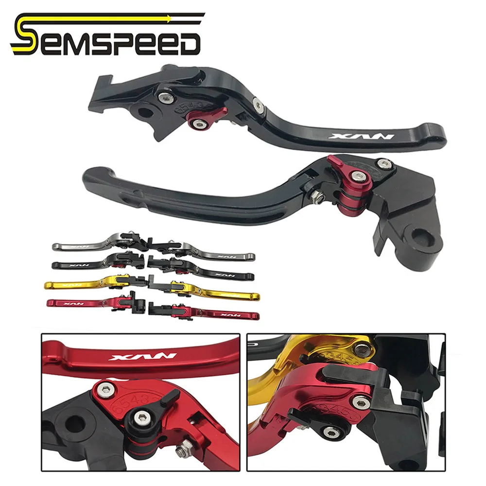 SEMSPEED Мотоцикл с ЧПУ складные сцепные рычаги ручки для Yamaha NVX155 150 125 Aerox 155 2015 2018 2019