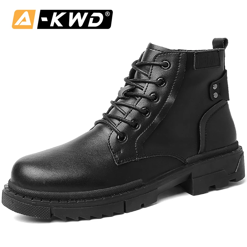 Fashion Autumn Breathable Work Shoes British Luxury Sneakers Men High Top Sneakers Pu Leather Ankle Booots Lace-up Werk Schoenen
Fashion Autumn Breathable Work Shoes British Luxury Sneakers Men High Top Sneakers Pu Leather Ankle Booots Lace-up Werk Schoenen