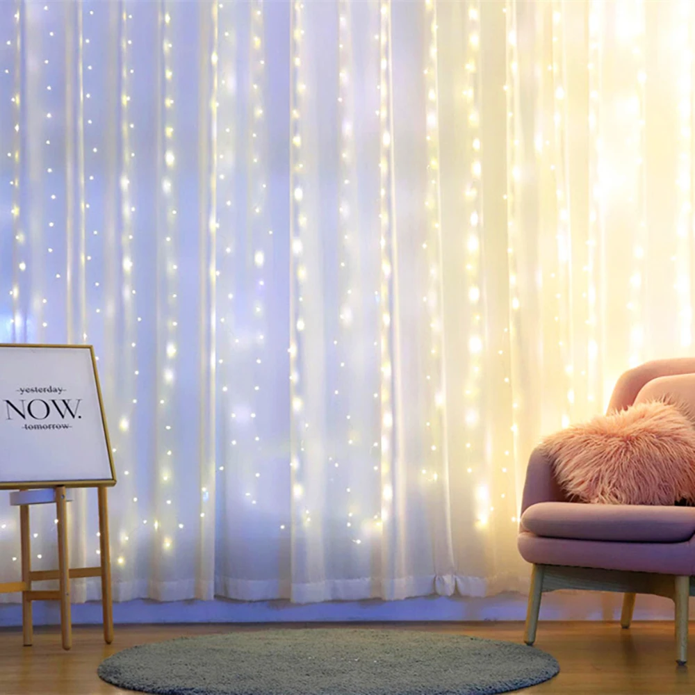 СВЕТОДИОДНАЯ Гирлянда-занавес с дистанционным управлением, 3 м
СВЕТОДИОДНАЯ Гирлянда-занавес с дистанционным управлением, 3 м