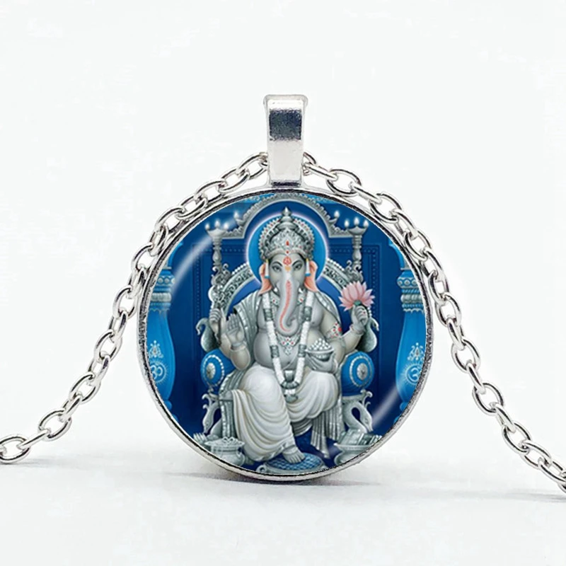Sacred Garni Ganesha Pendant Necklace India Ganesha, God of Destiny, God of Wealth, Crystal Pendant Necklace Accessories
Sacred Garni Ganesha Pendant Necklace India Ganesha, God of Destiny, God of Wealth, Crystal Pendant Necklace Accessories