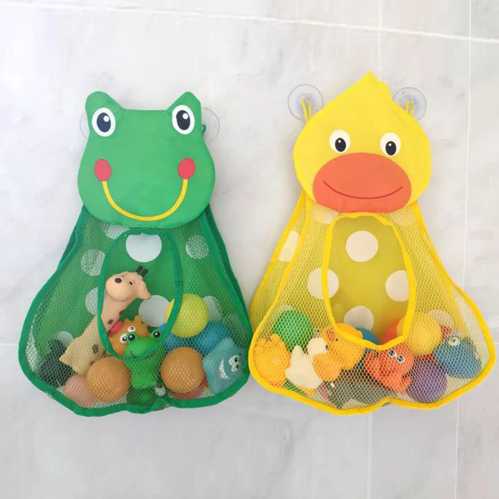 Baby Bath Toys Cute Duck Frog Mesh Net Toy Storage Bag Strong Suction Cups Bath Game Bag Bathroom Organizer Water Toys For Kids
Baby Bath Toys Cute Duck Frog Mesh Net Toy Storage Bag Strong Suction Cups Bath Game Bag Bathroom Organizer Water Toys For Kids