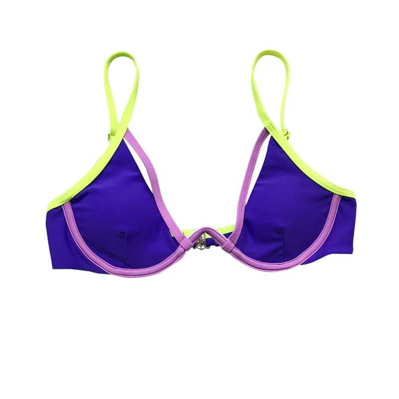 2021 Ladies Summer Split Swimwear Set Women Simple Style Contrast Color Splicing Bikini Sexy Backless Swimsuit Summer Suits
2021 Ladies Summer Split Swimwear Set Women Simple Style Contrast Color Splicing Bikini Sexy Backless Swimsuit Summer Suits