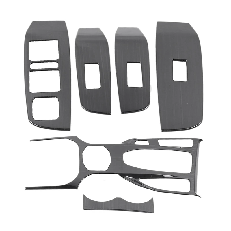 Cup Holder Frame Center Console Protect Case Trim with 4Pcs Interior Door Armrest Window Lift Switch Panel Cover Trim
Cup Holder Frame Center Console Protect Case Trim with 4Pcs Interior Door Armrest Window Lift Switch Panel Cover Trim