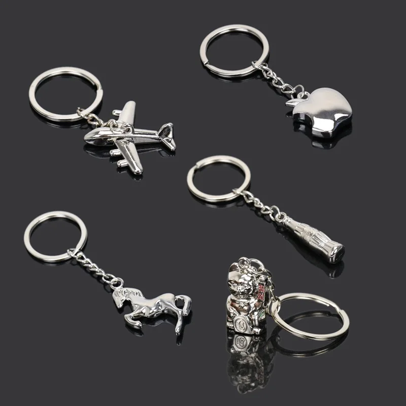 Aircraft Keychain Lucky Cat Metal Gift Keychain Apple Horse Pendant Zinc Alloy Keychain
Aircraft Keychain Lucky Cat Metal Gift Keychain Apple Horse Pendant Zinc Alloy Keychain
