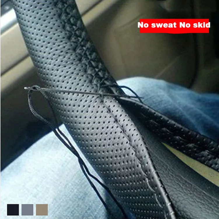 Car Steering Wheel Braid Cover Needles And Thread Suite Texture Soft Auto Accessories Artificial Leather Car Covers
Car Steering Wheel Braid Cover Needles And Thread Suite Texture Soft Auto Accessories Artificial Leather Car Covers