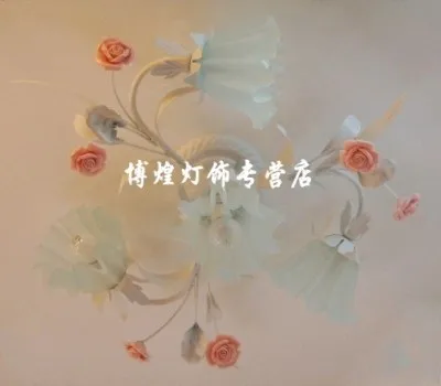 European-style garden living room Romantic Restaurants white wrought iron pink ceramic flowers glass lampshade Ceiling Lamp c140
European-style garden living room Romantic Restaurants white wrought iron pink ceramic flowers glass lampshade Ceiling Lamp c140