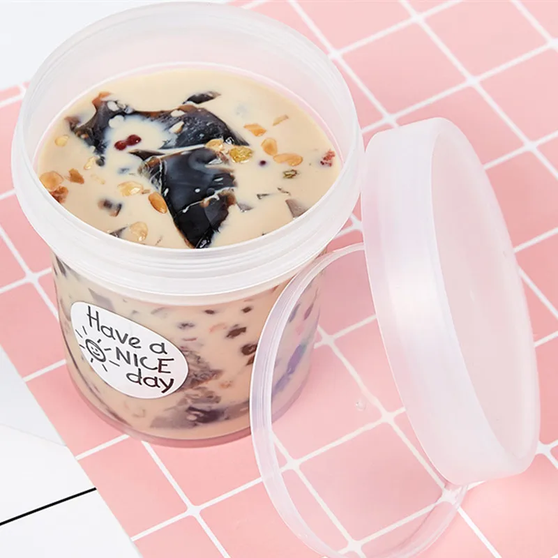 10pcs Net red 500ml dessert packaging cup favors boxes pudding ice cream jelly yogurt milkshake plastic cups with lid fruit jar
10pcs Net red 500ml dessert packaging cup favors boxes pudding ice cream jelly yogurt milkshake plastic cups with lid fruit jar
