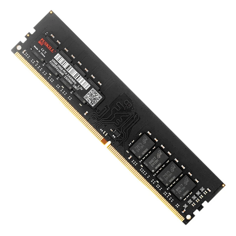 

PUSKILL 16G DDR4 RAM 2400MHz 1.2V 288-Pin 2133 2666 Dual-Pass Computer Game Memory, Suitable for Desktop Computer Memory