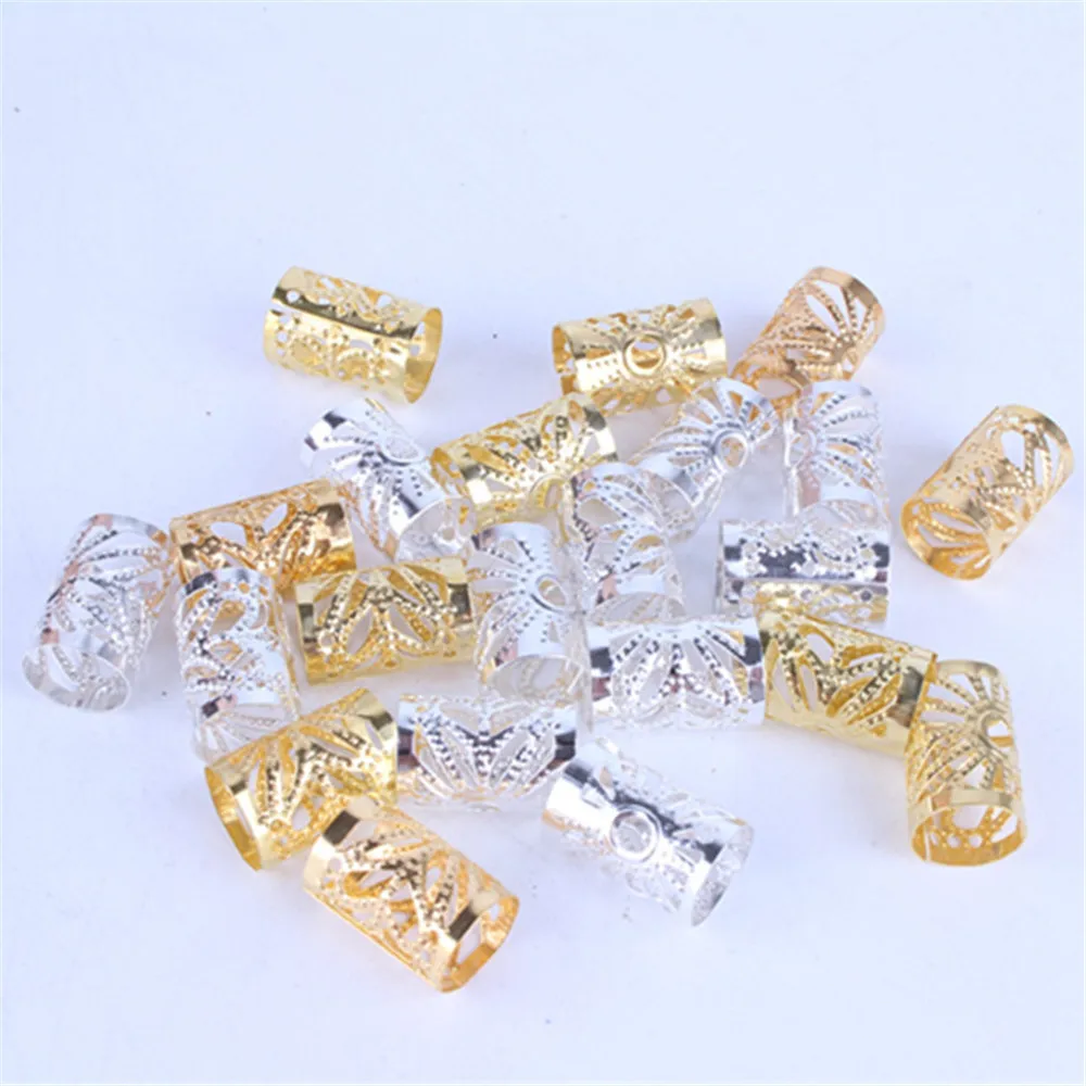 100/20pcs Aluminum Hollow Hair Jewelry Braid Rings Decoration Pendants Adjustable Dreadlocks Beads Cuffs Rings Hair Accessories
100/20pcs Aluminum Hollow Hair Jewelry Braid Rings Decoration Pendants Adjustable Dreadlocks Beads Cuffs Rings Hair Accessories
