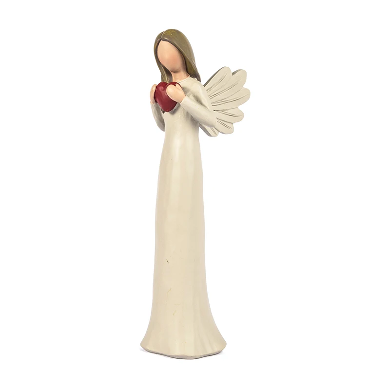 Resin Sculpture Artistic of Angel with Heart Living Room Decoration Accessorie Gifts for Mom Home Decor Desk Miniature Figurines
Resin Sculpture Artistic of Angel with Heart Living Room Decoration Accessorie Gifts for Mom Home Decor Desk Miniature Figurines