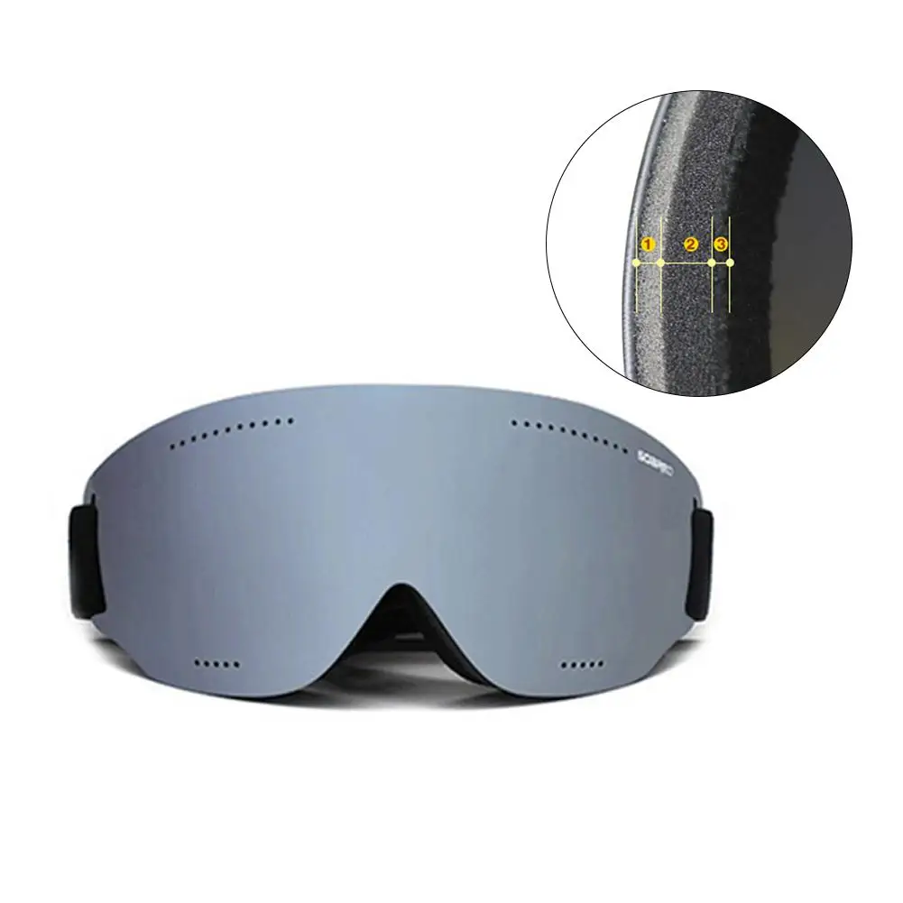 Frameless Single Layer Adult Ski Goggles For Men And Women Children Large Spherical Glasses Hiking Outdoor Ski Goggles
Frameless Single Layer Adult Ski Goggles For Men And Women Children Large Spherical Glasses Hiking Outdoor Ski Goggles