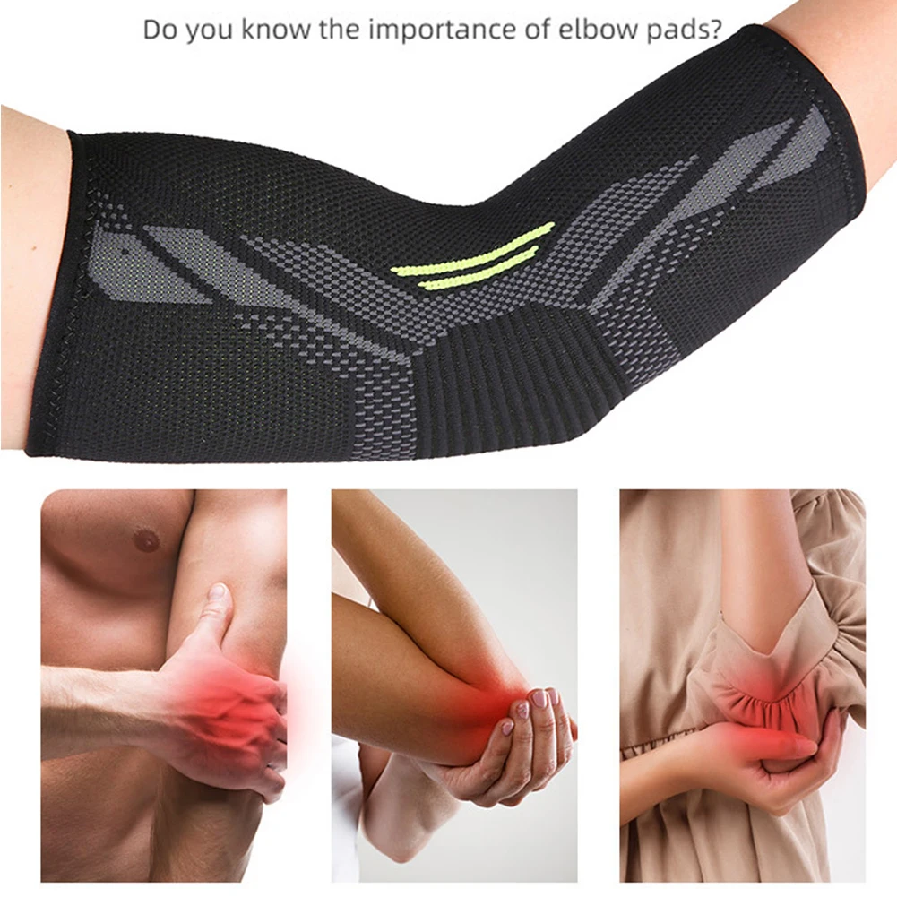 Elastic Breathable Gym Elbow Support Pad Protective Sport Arm Joint Sleeve Brace Injury Prevent Protector Cover
Elastic Breathable Gym Elbow Support Pad Protective Sport Arm Joint Sleeve Brace Injury Prevent Protector Cover