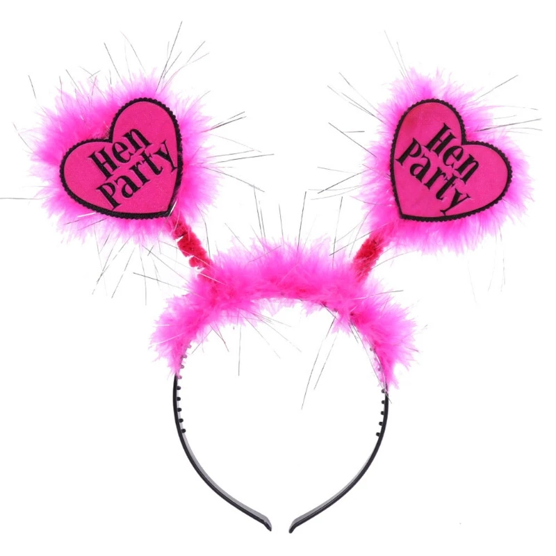 Girls Headband Hen Party Hair Hoop Feather Design Headband for Special Events Stage Show Pink Gorgeous Hair Accessories
Girls Headband Hen Party Hair Hoop Feather Design Headband for Special Events Stage Show Pink Gorgeous Hair Accessories