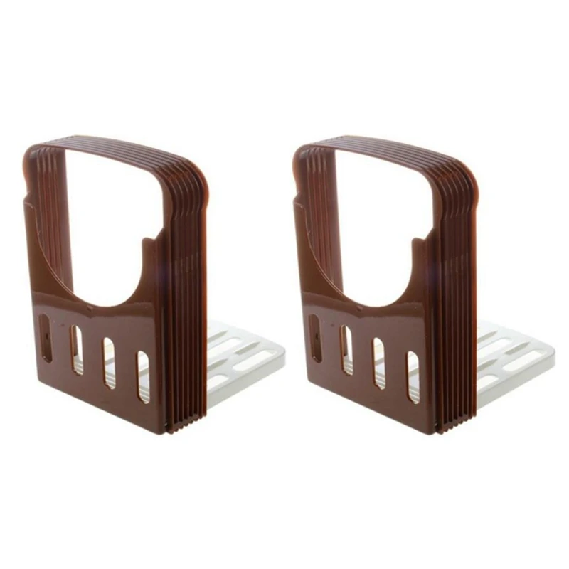 2Pcs Bread Slicer, Bread/Bake/Bread Slicer Cutter, Foldable Bread Slicer Compact Bread Slicing Guide,Kitchen Accessories
2Pcs Bread Slicer, Bread/Bake/Bread Slicer Cutter, Foldable Bread Slicer Compact Bread Slicing Guide,Kitchen Accessories