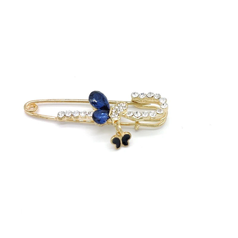 PD BROOCH Retro Pin Brooch Butterfly Clover Cherry Simple Brooch Pin Clothing Accessories Scarf Buckle Wholesale Gift Jewelry