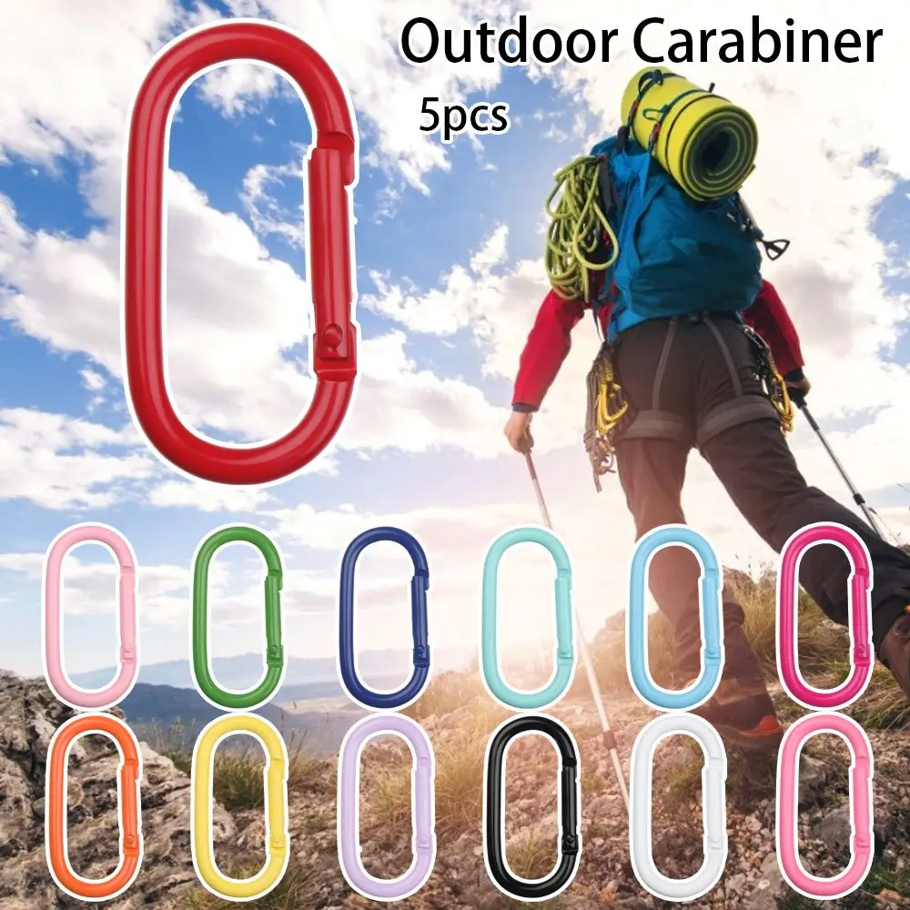 Aluminum Alloy Plated Spring Oval Rings Handbags Clips Camping Hiking Handbags Clips Trigger Snap Hooks Outdoor Carabiners 5pcs
Aluminum Alloy Plated Spring Oval Rings Handbags Clips Camping Hiking Handbags Clips Trigger Snap Hooks Outdoor Carabiners 5pcs
