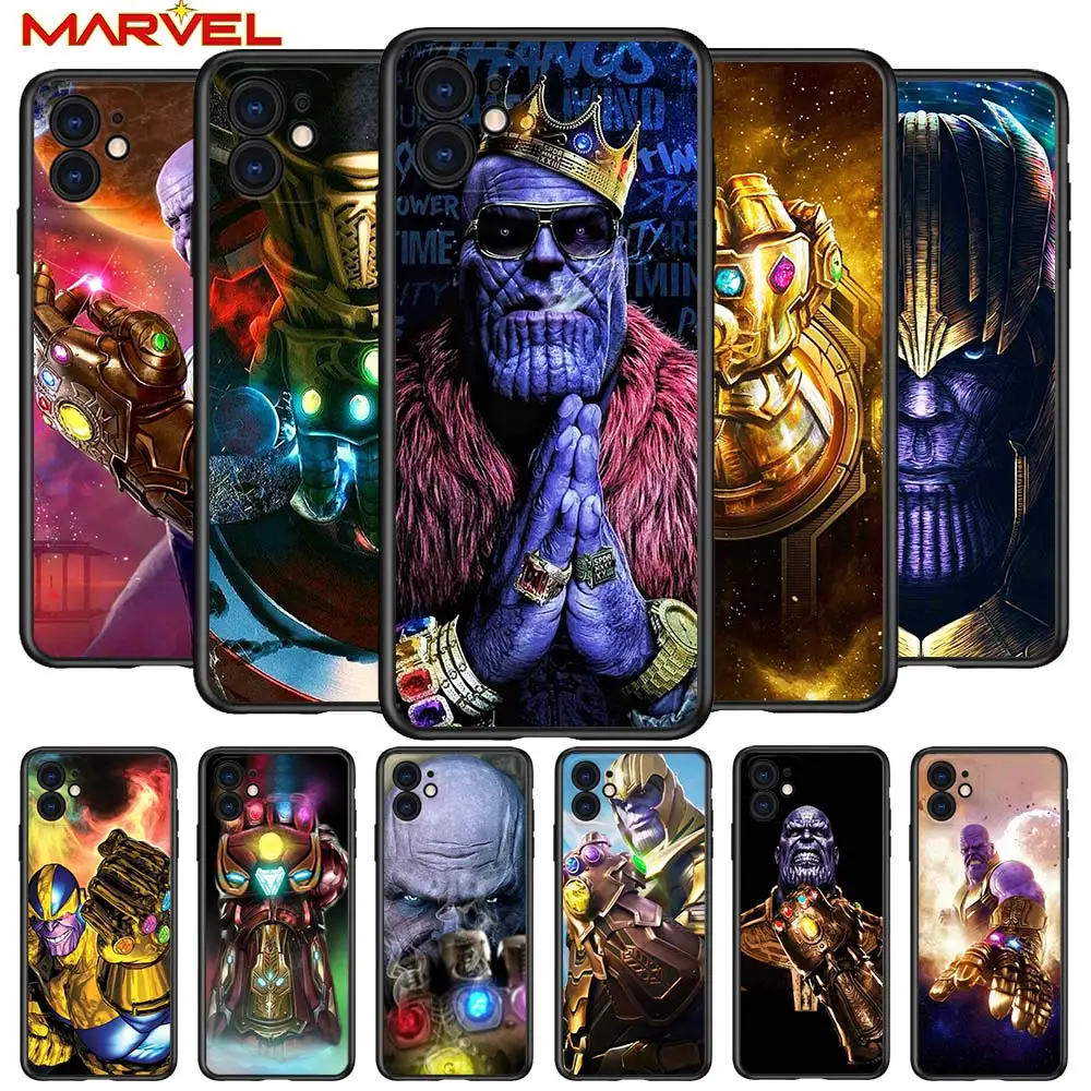 Thanos marvel hero for Apple iPhone 12 Pro Max Mini 11 Pro XS Max X XR 6S 6 7 8 Plus 5S SE2020 Soft Black Phone Case
Thanos marvel hero for Apple iPhone 12 Pro Max Mini 11 Pro XS Max X XR 6S 6 7 8 Plus 5S SE2020 Soft Black Phone Case