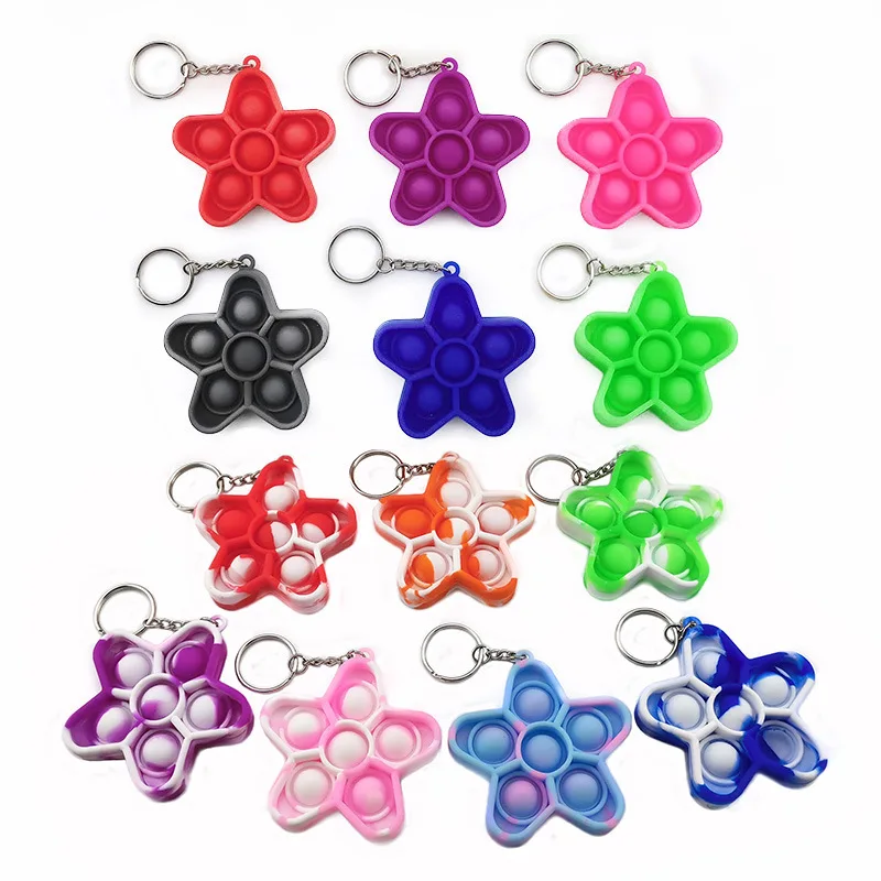 Fidget Toys Sensory Foam Stars Fingers Bubbles Decompression Toys Simple Dimples Keychains Children's Squeeze and Antistress Toy
Fidget Toys Sensory Foam Stars Fingers Bubbles Decompression Toys Simple Dimples Keychains Children's Squeeze and Antistress Toy