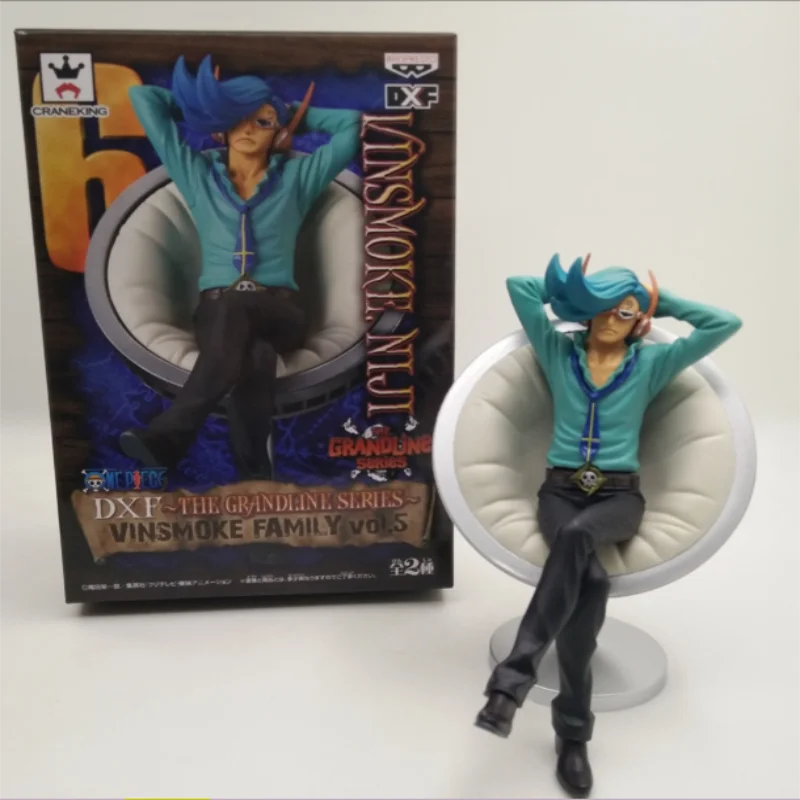 11cm Anime One Piece Vinsmoke Family Reiju Sanji Yonji Sitting Posture PVC Action Figure Toy
11cm Anime One Piece Vinsmoke Family Reiju Sanji Yonji Sitting Posture PVC Action Figure Toy