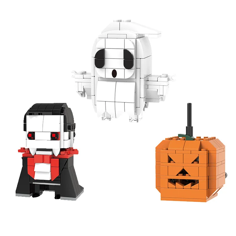 2021 New Halloween Vampire Gost Pumpkin Lamp Kid DIY Toys For Children Building Blocks Bricks Halloween Gifts For Childrens ZLL
2021 New Halloween Vampire Gost Pumpkin Lamp Kid DIY Toys For Children Building Blocks Bricks Halloween Gifts For Childrens ZLL