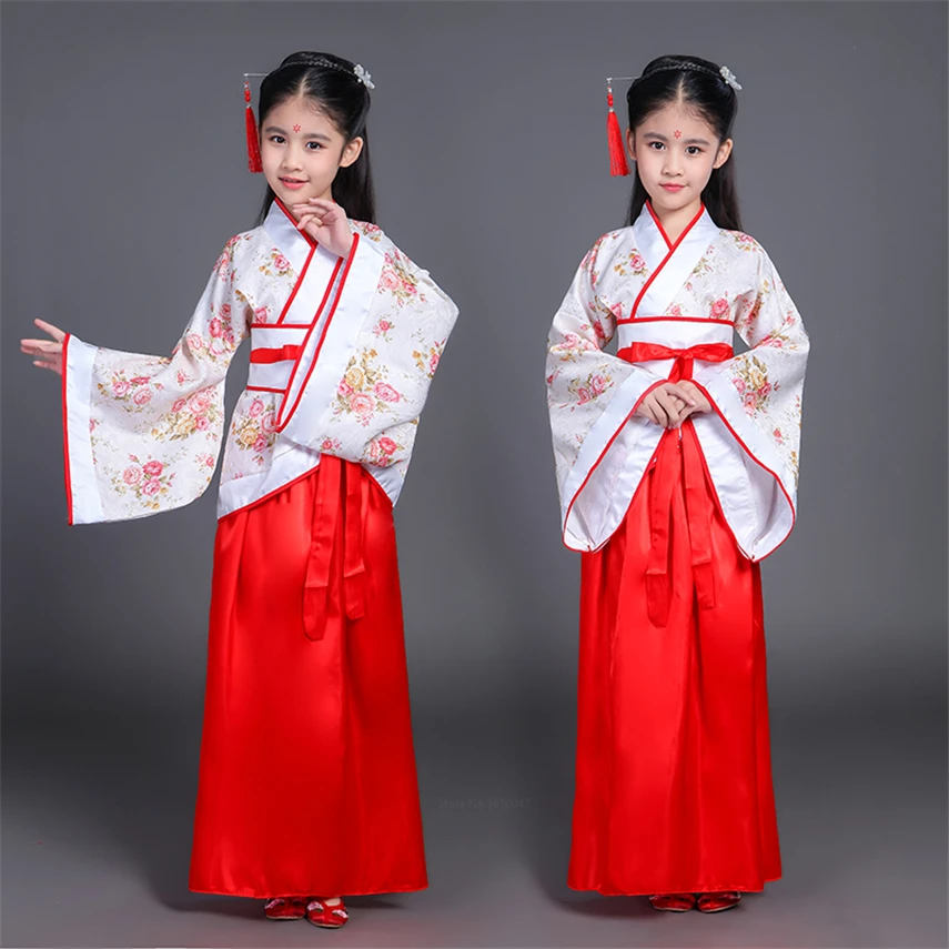 Girls Ancient Chinese Costume Kids Traditional Vintage Ethnic Hafu Dress Children Folk Dance Stage Performance Retro Tang Suit
Girls Ancient Chinese Costume Kids Traditional Vintage Ethnic Hafu Dress Children Folk Dance Stage Performance Retro Tang Suit