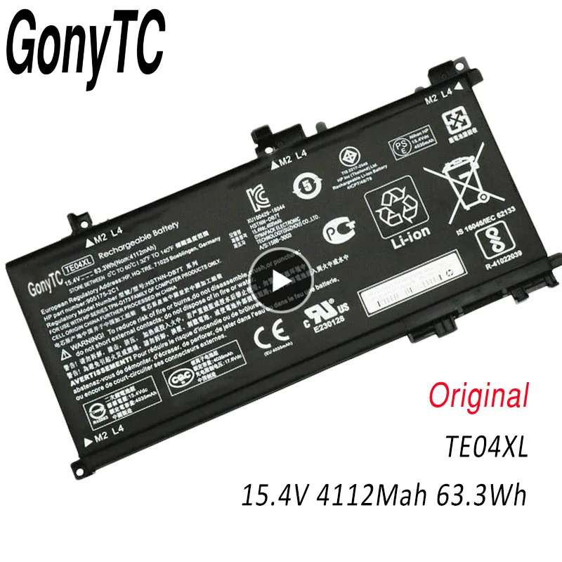 GONYTC TE04XL ноутбук Батарея для HP двумя способами; Женские 15-ax200 15-ax210TX 15-ax235nd 15-ax202na TPN-Q173 HSTNN-DB7T 905175-2C1 905277-855
GONYTC TE04XL ноутбук Батарея для HP двумя способами; Женские 15-ax200 15-ax210TX 15-ax235nd 15-ax202na TPN-Q173 HSTNN-DB7T 905175-2C1 905277-855