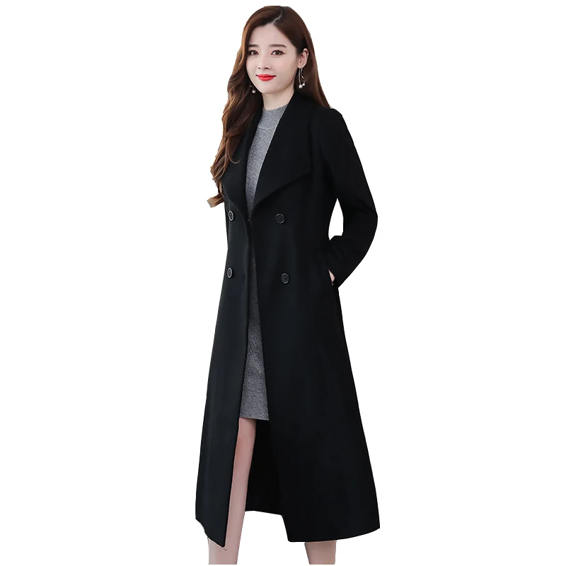 Autumnwinter womens coat mid-length over the knee thick warmth 2020 new fashion cashmere woolen trench coat coats women overcoat
Autumnwinter womens coat mid-length over the knee thick warmth 2020 new fashion cashmere woolen trench coat coats women overcoat