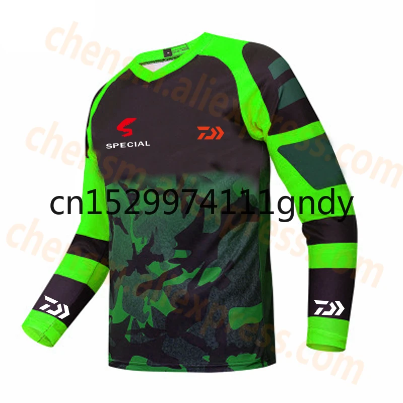 2020 DAIWA New Quick Drying Fishing Clothing Long Sleeve Sunscreen Anti-uv Breathable Summer Fishing Shirt Autumn Fishing Jersey
2020 DAIWA New Quick Drying Fishing Clothing Long Sleeve Sunscreen Anti-uv Breathable Summer Fishing Shirt Autumn Fishing Jersey