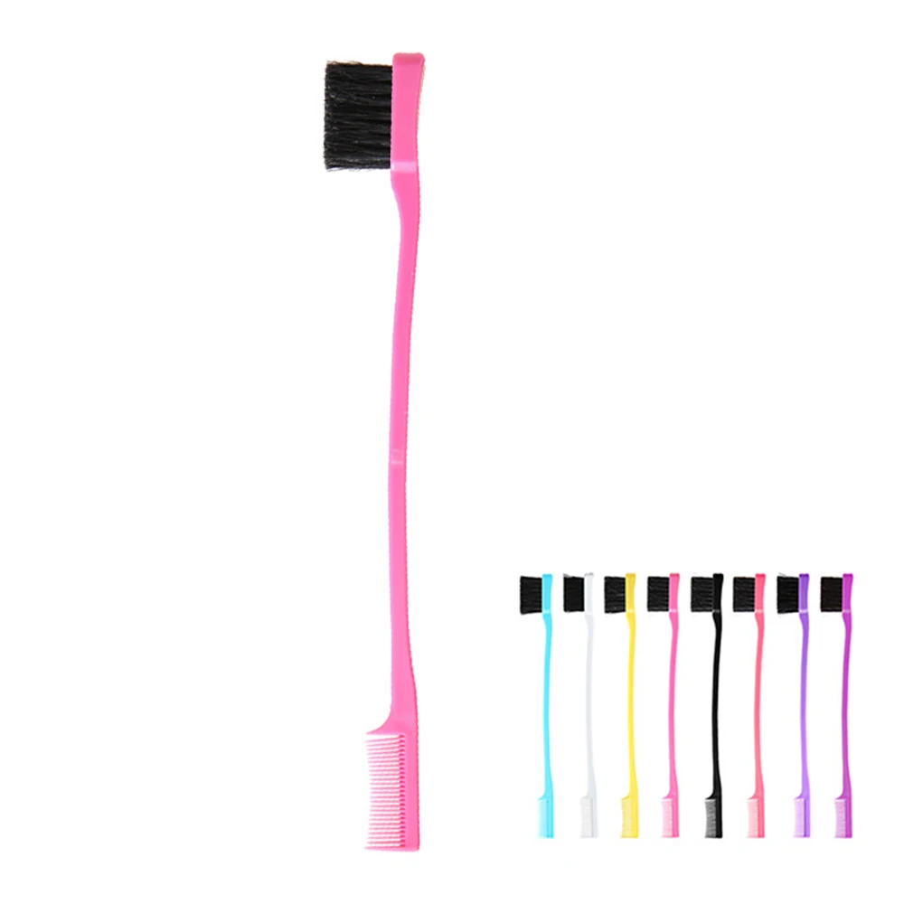 1pc Beauty Double Side Edge Control Hair Comb Hair Brush Eyebrow Grooming Brush Comb Hair Styling Salon Hair Accessories
1pc Beauty Double Side Edge Control Hair Comb Hair Brush Eyebrow Grooming Brush Comb Hair Styling Salon Hair Accessories