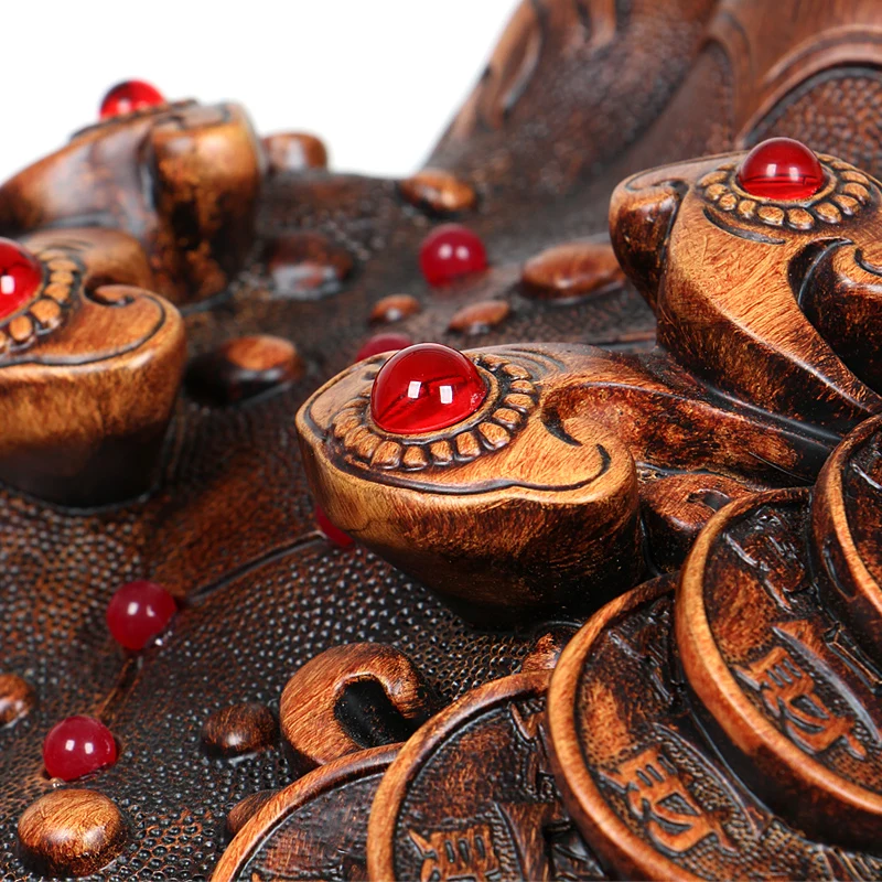 Consecrated for Good Fortune Golden Toad Ornaments Three-Footed Toad Jubao Golden Cicada Shop Cashier Decorations
Consecrated for Good Fortune Golden Toad Ornaments Three-Footed Toad Jubao Golden Cicada Shop Cashier Decorations