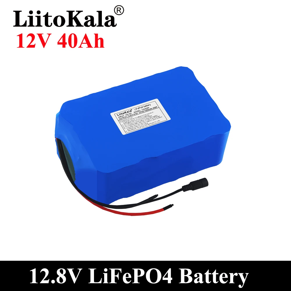 LiitoKala 12V 20Ah 30Ah 35Ah 40Ah 50Ah LiFePO4 Rechargeable Battery Pack 12.8V Life Cycles 4000 with Built-in BMS Protectio
LiitoKala 12V 20Ah 30Ah 35Ah 40Ah 50Ah LiFePO4 Rechargeable Battery Pack 12.8V Life Cycles 4000 with Built-in BMS Protectio