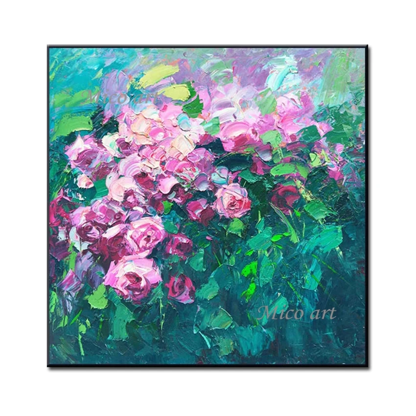 No Framed Hand Painted Beautiful Picture Knife Flower Oil Painting On Canvas Wall Decor Art Acrylic Floral Artwork Large Size F
No Framed Hand Painted Beautiful Picture Knife Flower Oil Painting On Canvas Wall Decor Art Acrylic Floral Artwork Large Size F