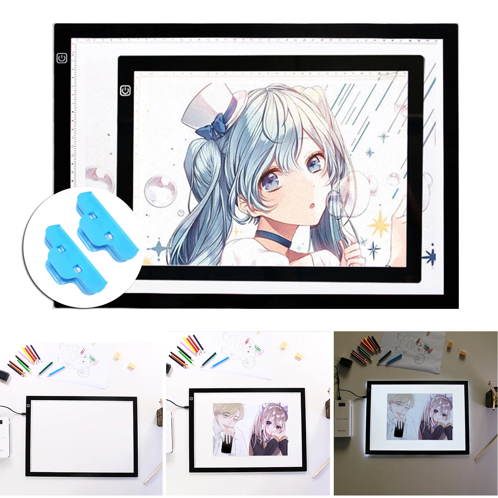 LED Drawing Board With Precise Scale Line USB Rechargeable For Embroidery Animation Sketching 2021
LED Drawing Board With Precise Scale Line USB Rechargeable For Embroidery Animation Sketching 2021