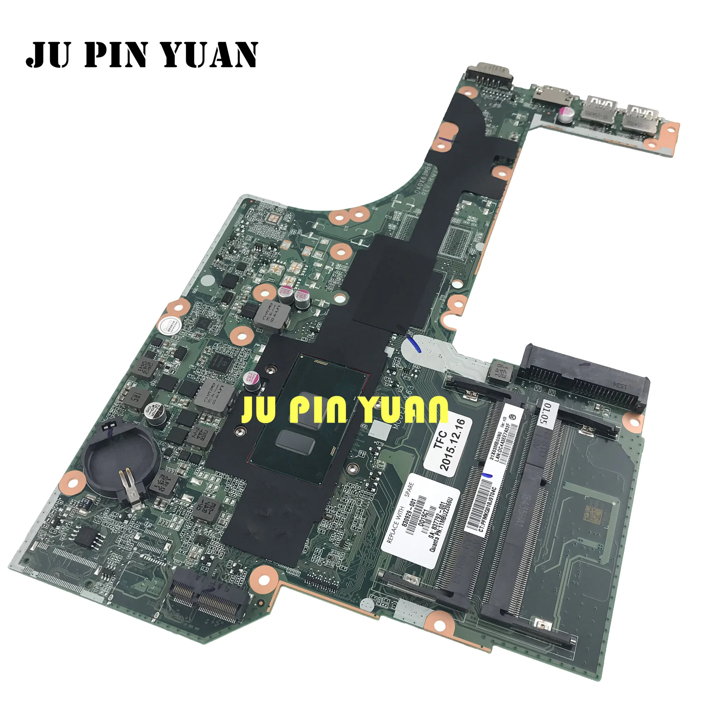 Материнская плата 830929-601 830929-001 830929-501 для ноутбука HP Probook 450 G3 470 G3, материнская плата DA0X63MB6H1 3855U, полностью протестирована
Материнская плата 830929-601 830929-001 830929-501 для ноутбука HP Probook 450 G3 470 G3, материнская плата DA0X63MB6H1 3855U, полностью протестирована