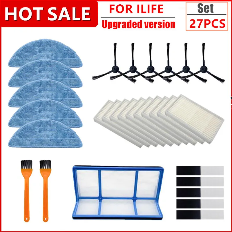 vacuum robot cleaner Parts side brush Primary dust Filter mop Hepa Filter for ilife v5 v5s V3 V3s v5pro V50 V55 x5 v5s pro
vacuum robot cleaner Parts side brush Primary dust Filter mop Hepa Filter for ilife v5 v5s V3 V3s v5pro V50 V55 x5 v5s pro
